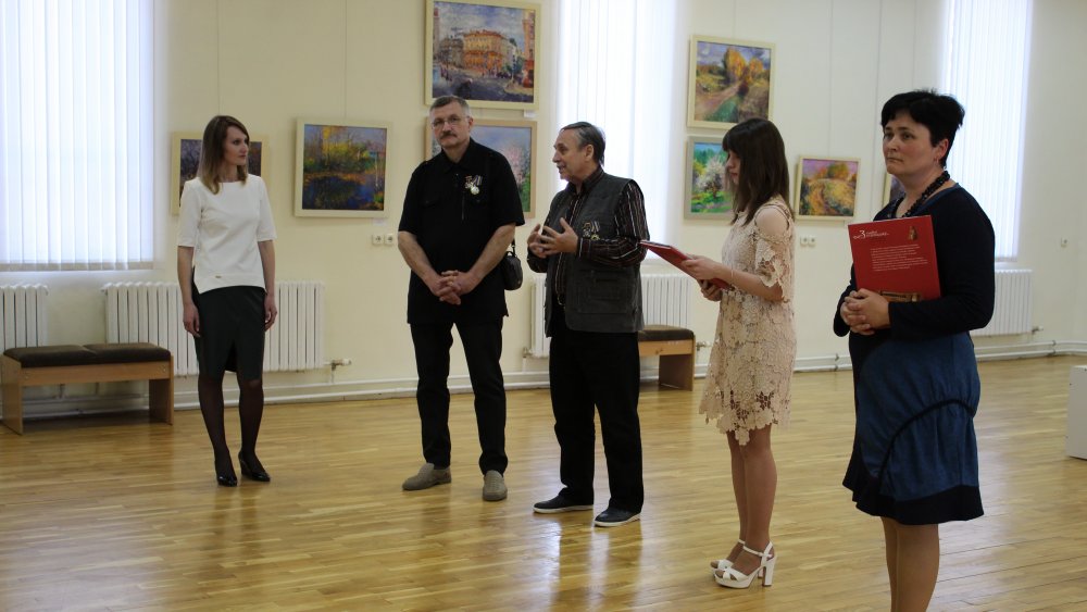 Адкрылася выстава Міхаіла Нуднова «РОСТАНІ». Мінскі абласны краязнаўчы музей. г. Маладзечна, 2019 г.